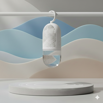 Déshumidificateur à Suspendre (Rechargeable, 500 ml)