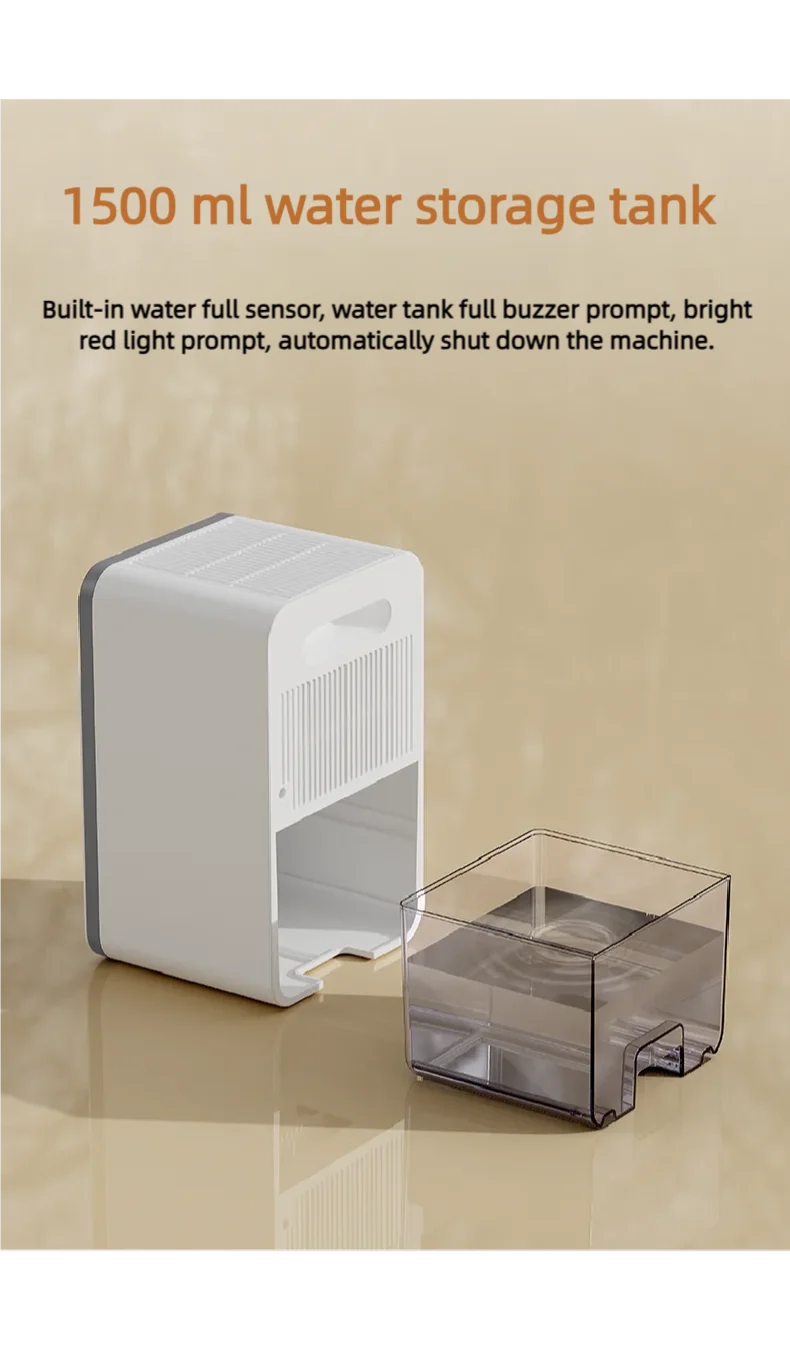 Déshumidificateur Électrique 1.5L