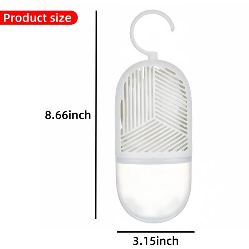 Déshumidificateur à Suspendre (Rechargeable, 500 ml)